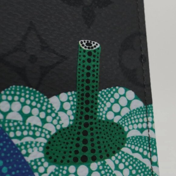 LOUIS VUITTON Monogram Yayoi Kusama Quverture Carnet Note Cover Blue - Picture 13 of 15